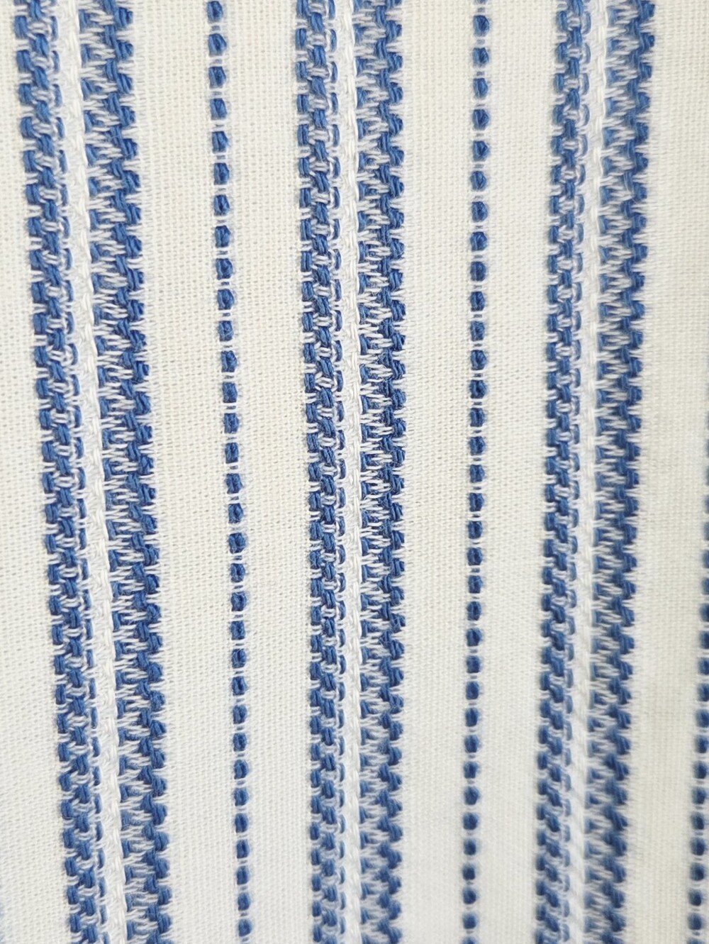 J. Crew Striped Cotton Women's Shirt Dress with Tie Belt - Blue & White Size M - Picture 7 of 9